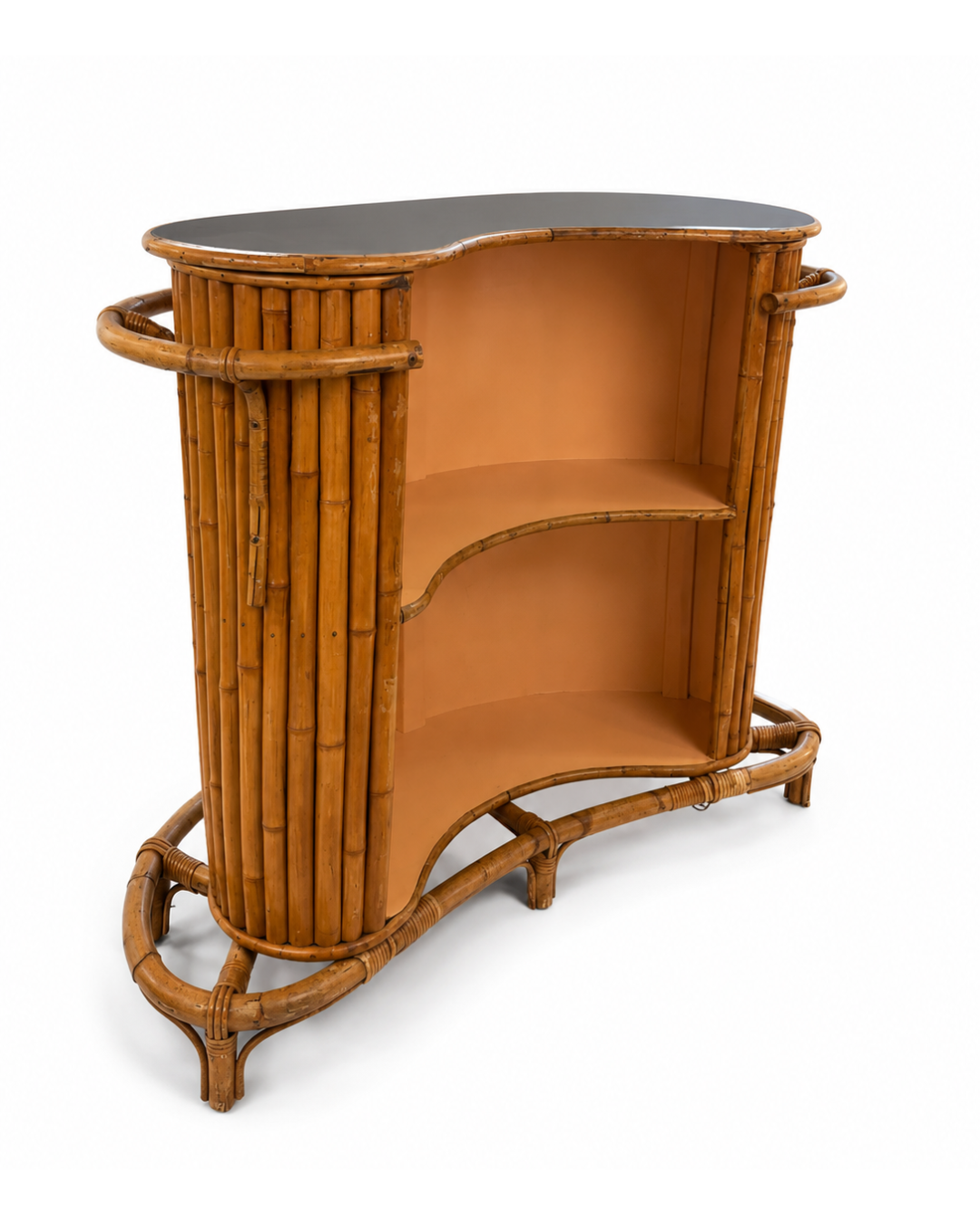 Comptoir en bambou (60 x 132 x 108 cm)