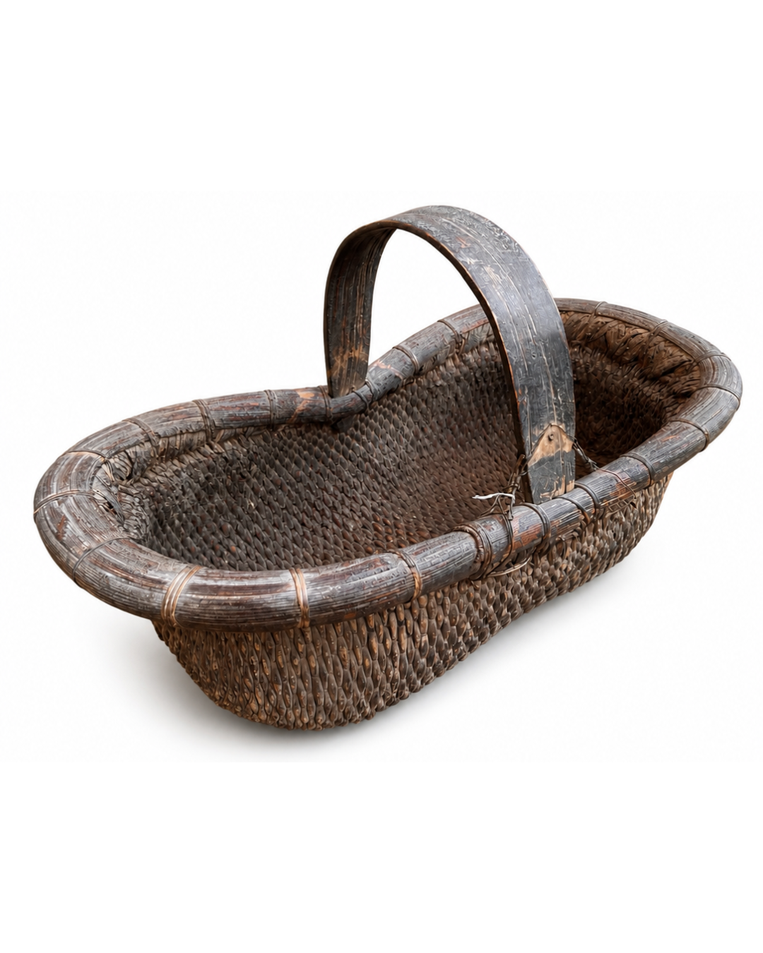 Rattan mand