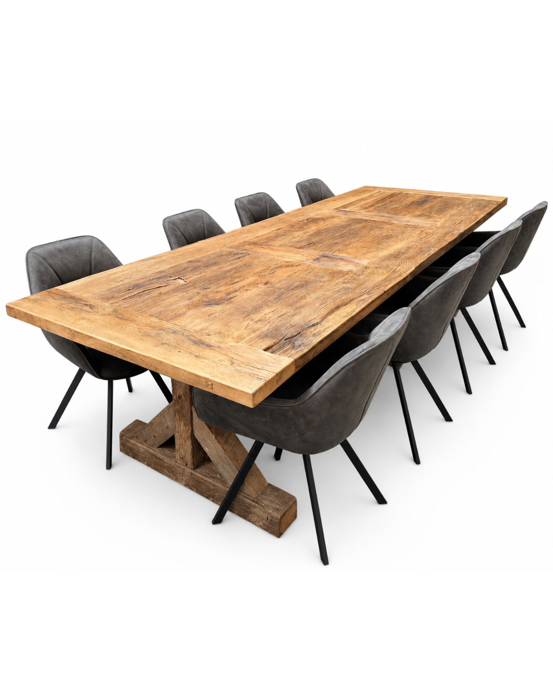 Tafel oude eik (110 x 318 cm)