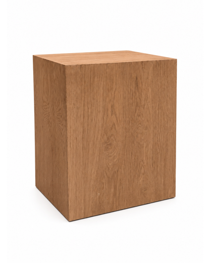 Eiken blok (40 x 40 x 51 cm)