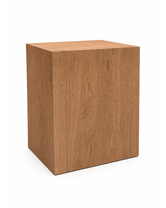 Eiken blok (40 x 40 x 51 cm)