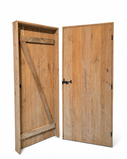 Deuren massieve eik (+/- 83 x 205 cm)