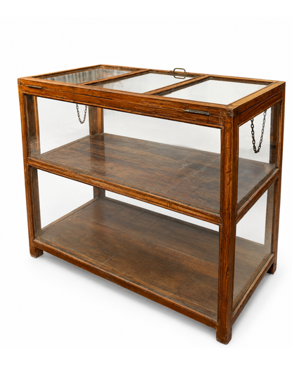 Comptoir en verre (56 x 116 x 100 cm)