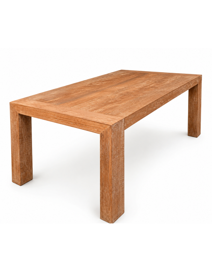 Tafel teak (95 x 200 cm)