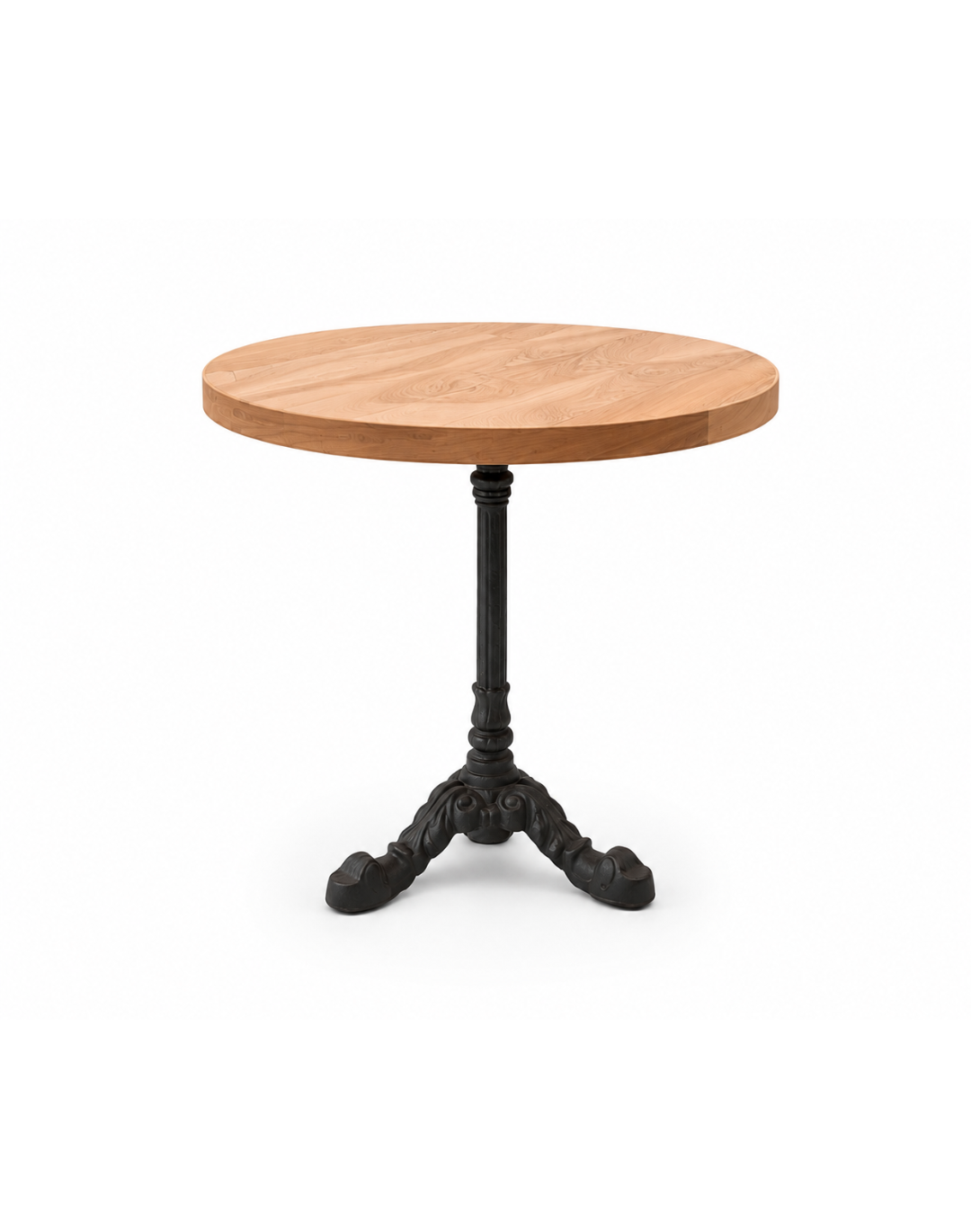 Table en noyer (dia: 80 cm)