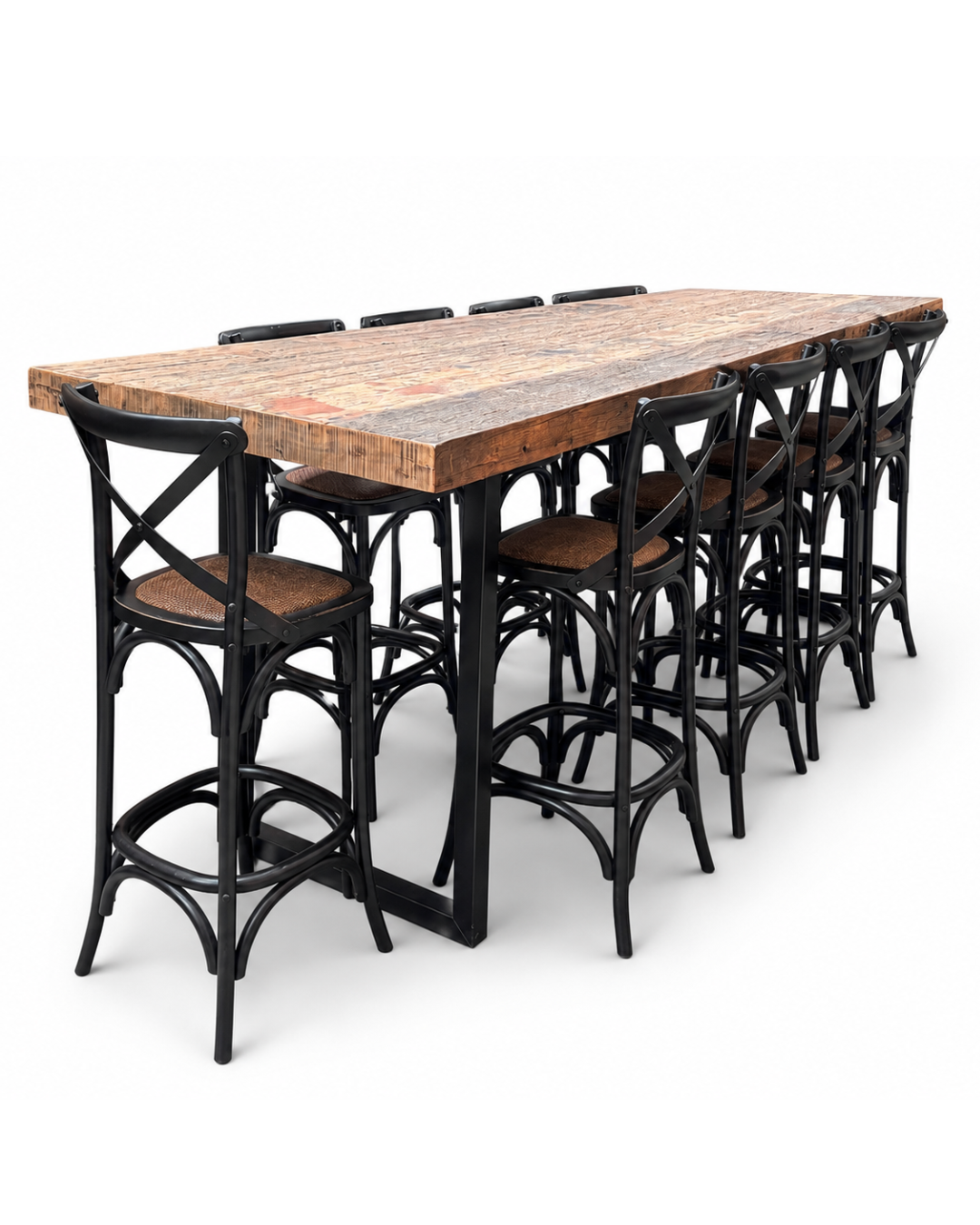 Table en chêne ancien (95 x 300 cm)