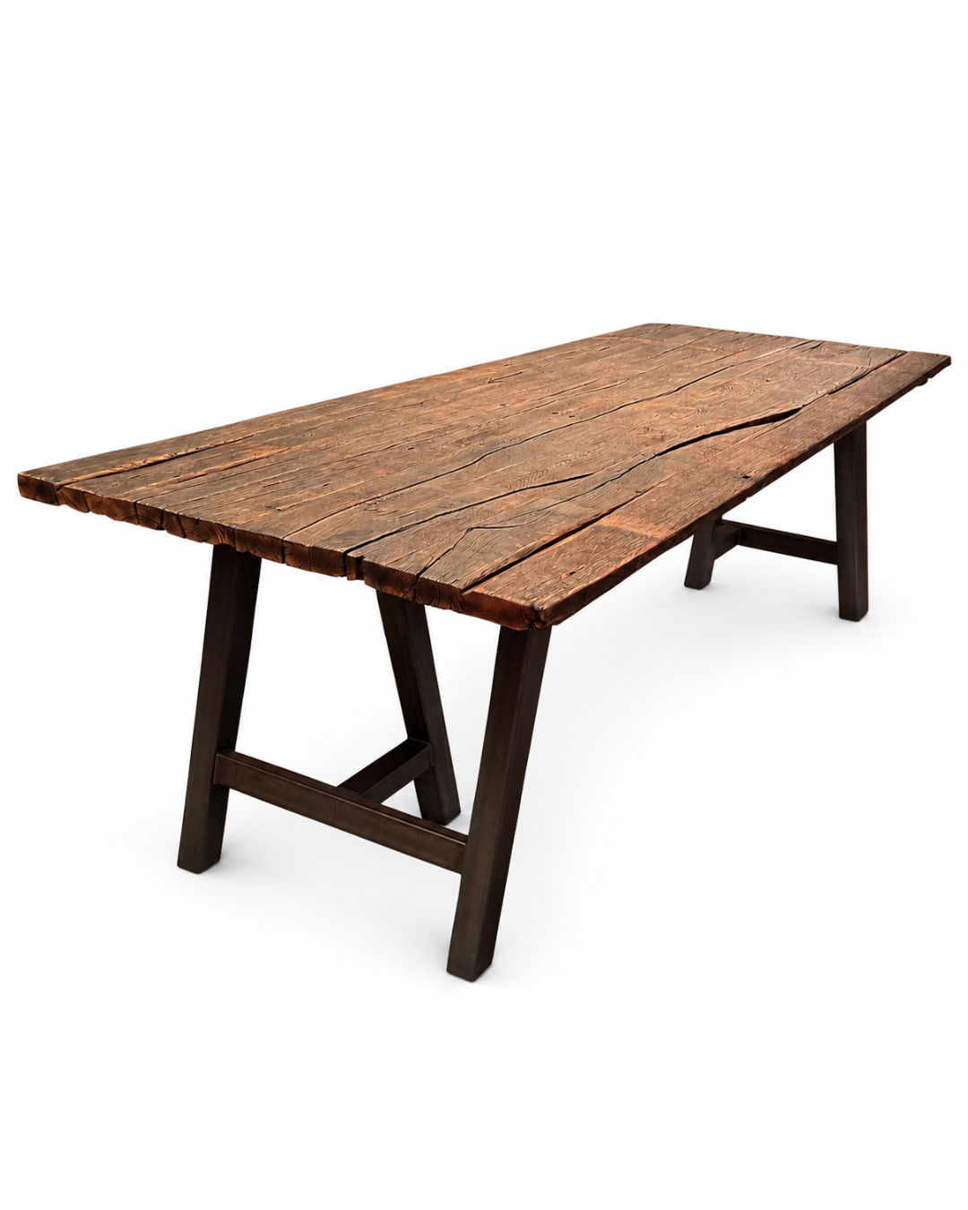 Table dark oak (104 x 260 cm)