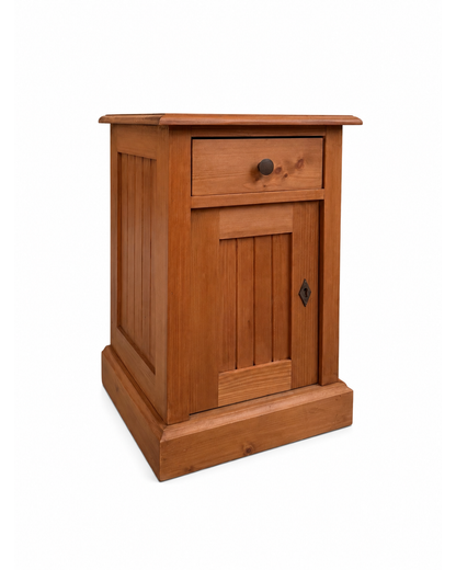 Pine bedside table (40 x 40 x 60 cm)
