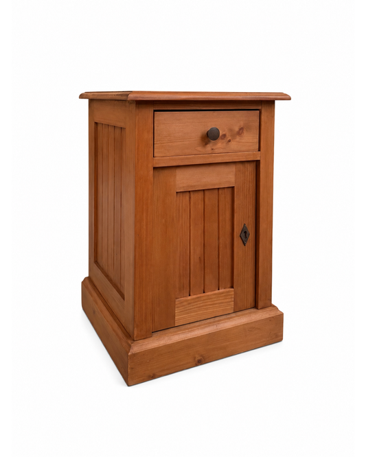 Pine bedside table (40 x 40 x 60 cm)
