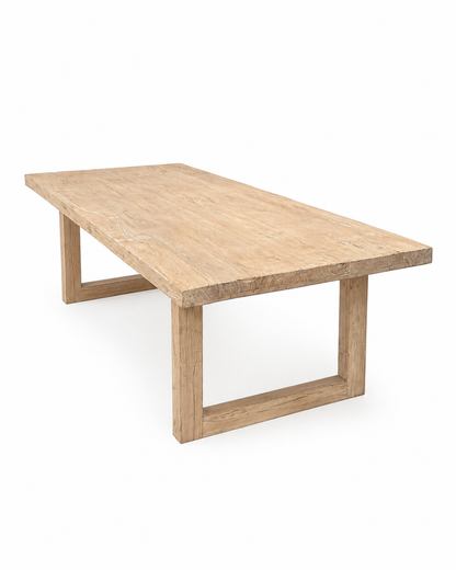 Table en orme ancien (110 x 320 cm)