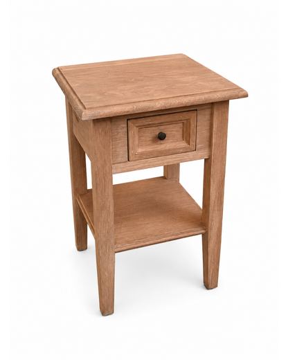 Pine bedside table (40 x 40 x 60 cm)