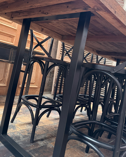 Table en chêne ancien (95 x 300 cm)