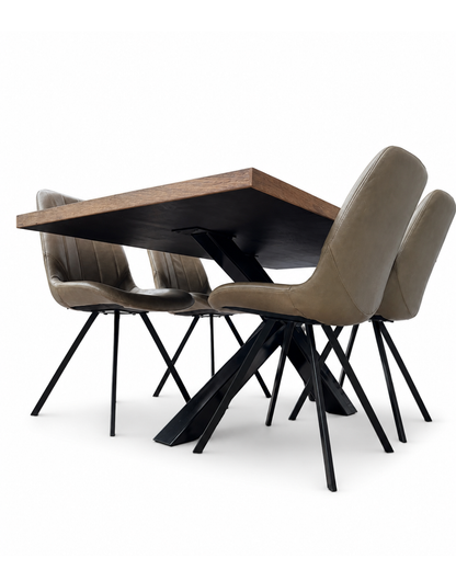 Table en chêne (100 x 220 cm)