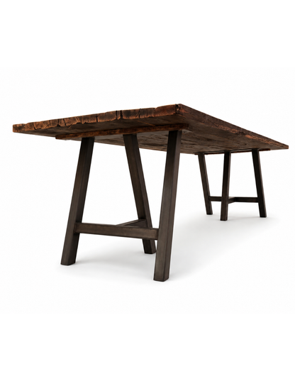 Table dark oak (104 x 260 cm)