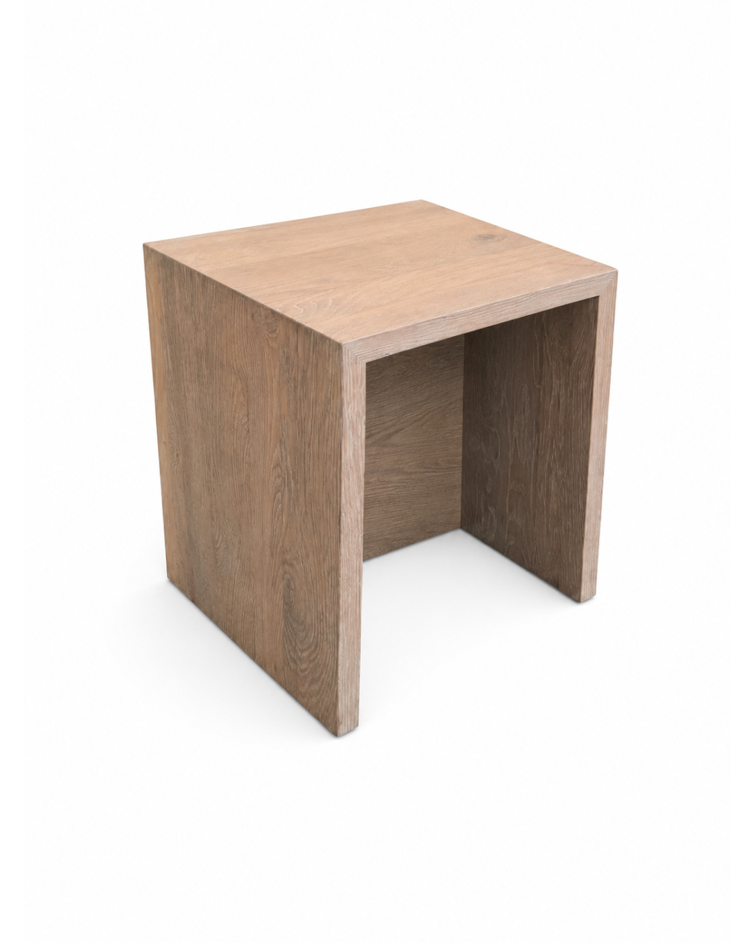 Oak side table (40 x 40 x 47 cm)