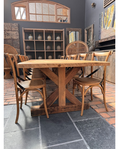 Tafel oude eik (110 x 320 cm)
