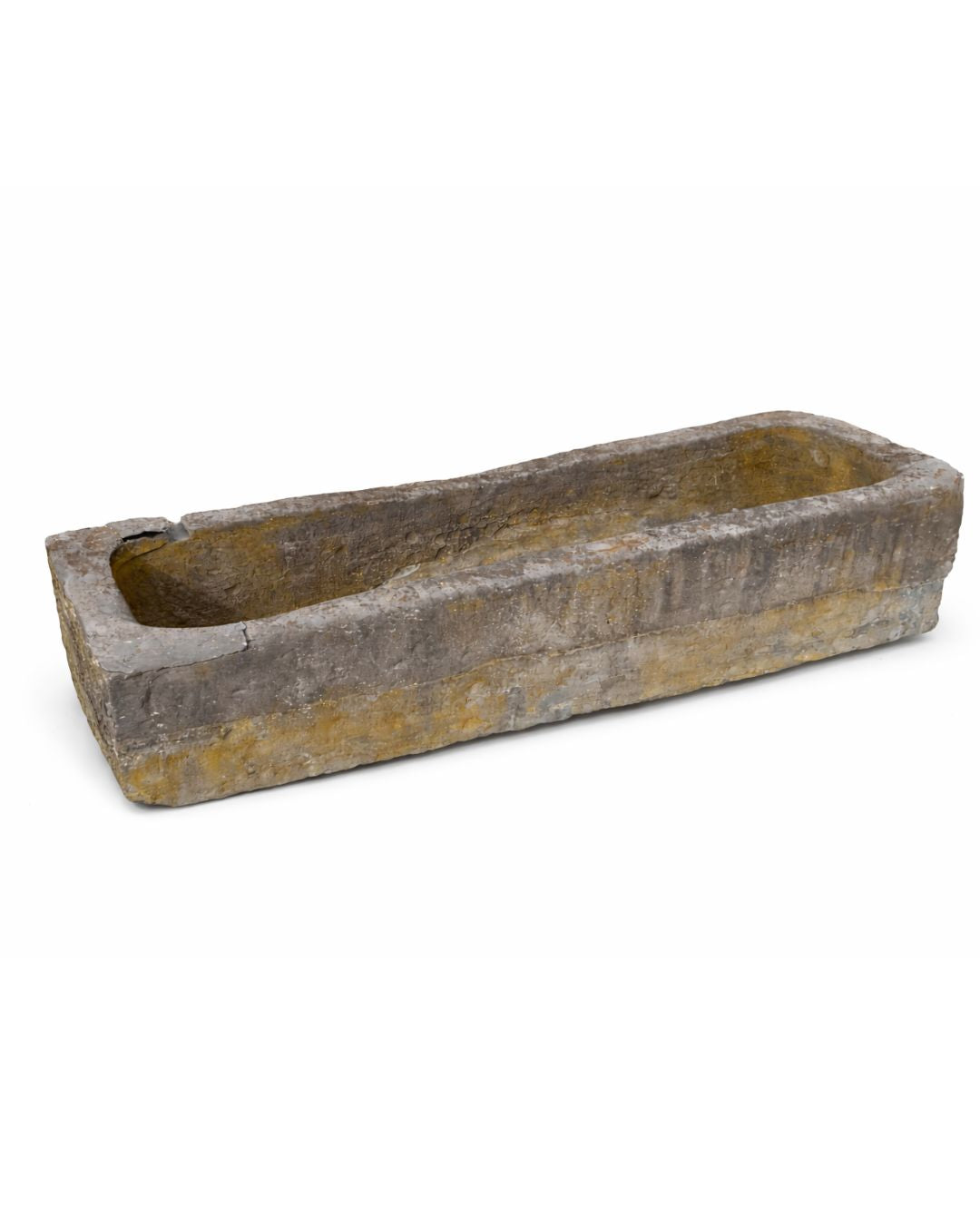 Oude drinkbak (48 x 163 x 38 cm)