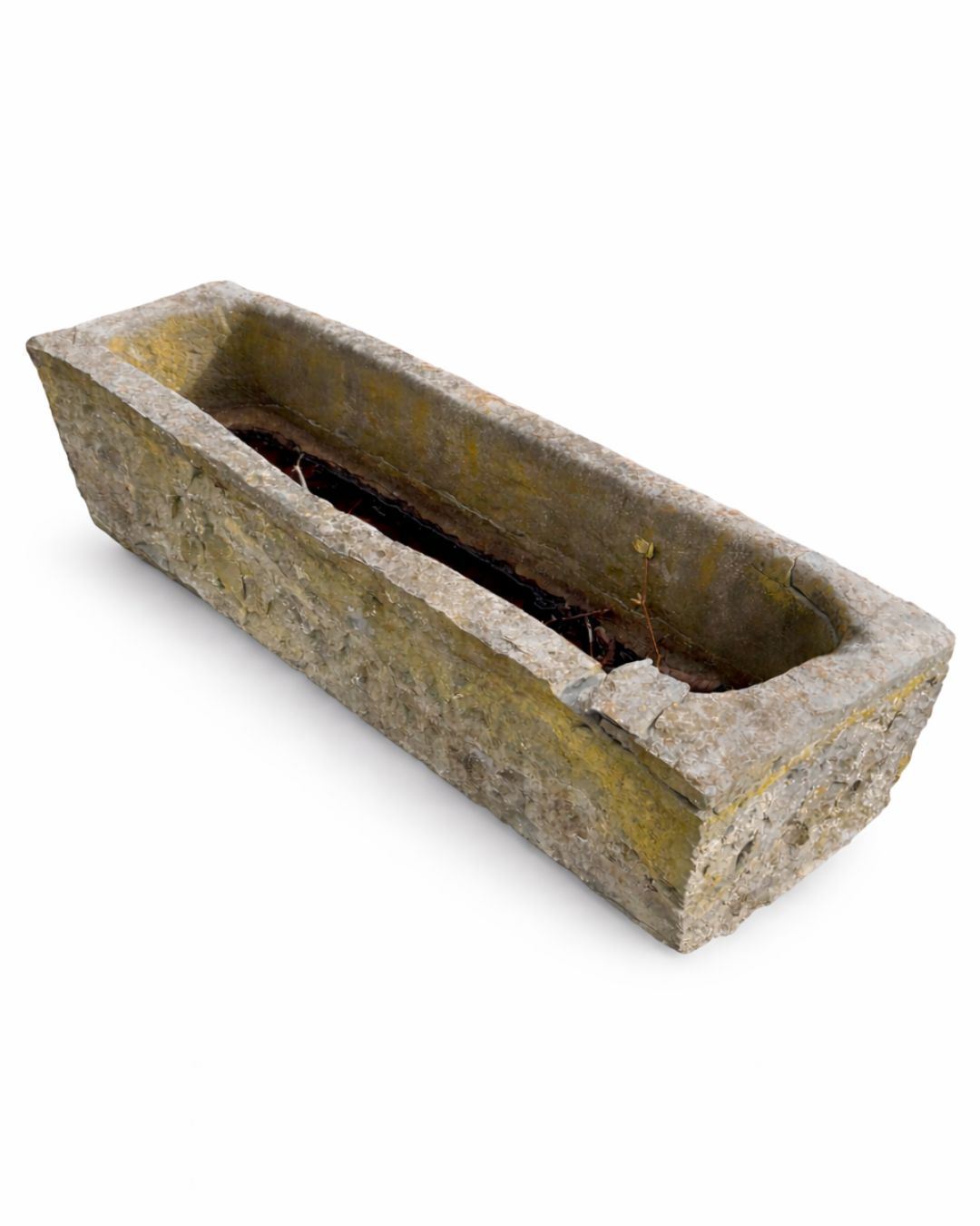 Oude drinkbak (48 x 163 x 38 cm)