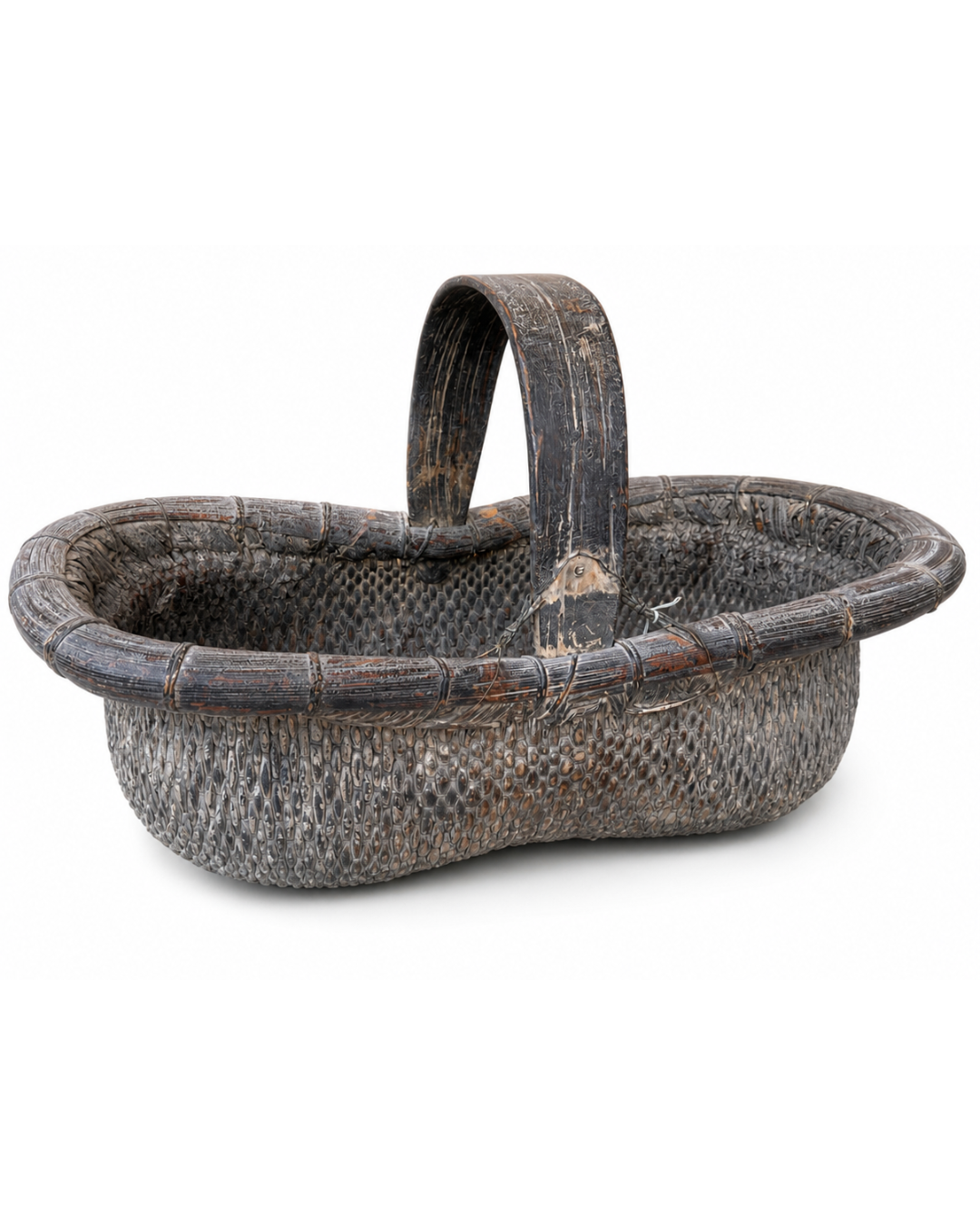 Rattan mand