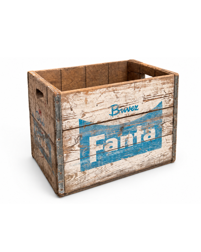 Houten krat "Fanta"