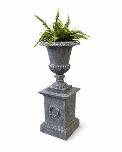 Pot décoratif - grand pied (44 x 44 x 63 cm)