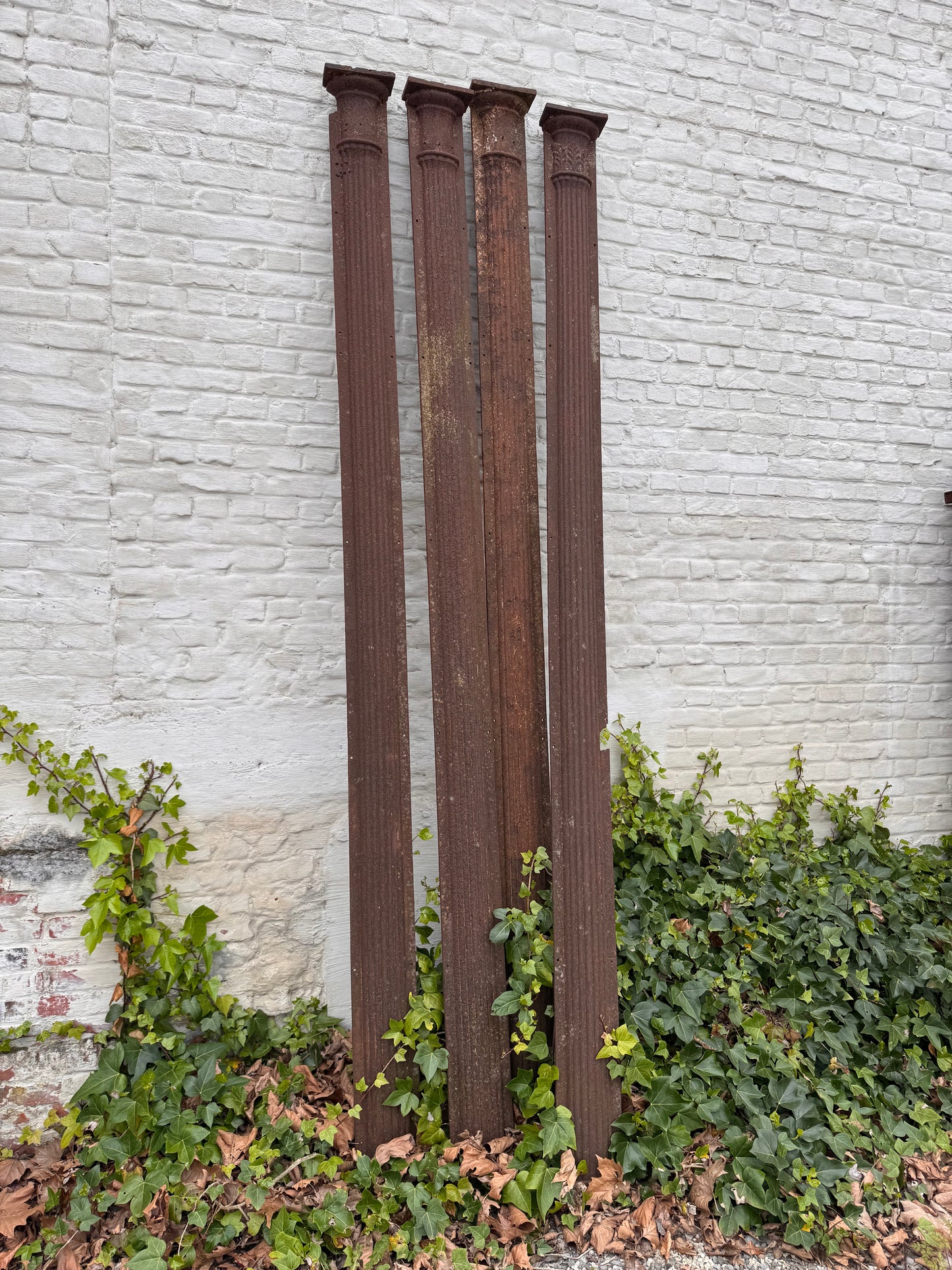 Ijzeren ornamenten (set van 4)