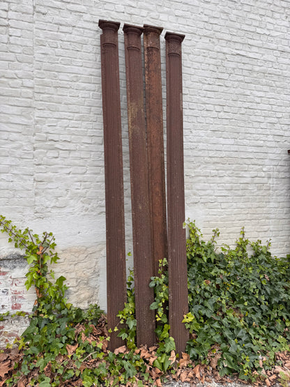 Ijzeren ornamenten (set van 4)