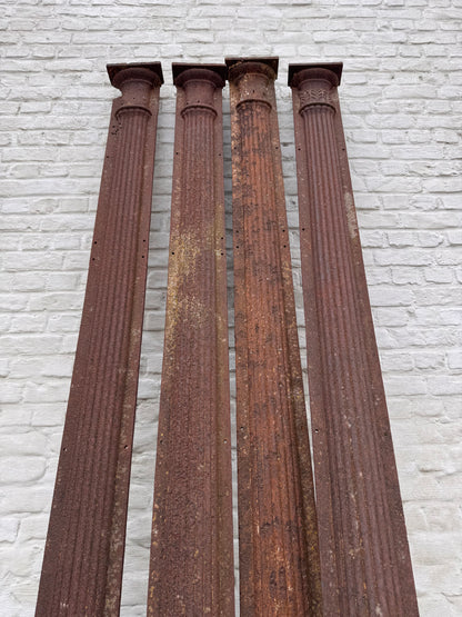 Ijzeren ornamenten (set van 4)