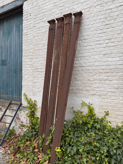 Ijzeren ornamenten (set van 4)