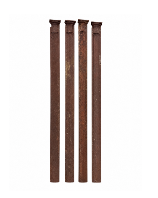 Ijzeren ornamenten (set van 4)