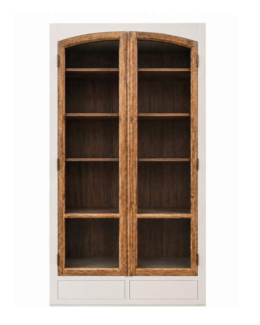 Vitrinekast (40 x 119 x 230 cm)