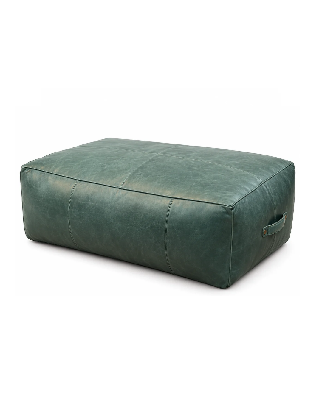 Pouf en cuir (70 x 135 x 43 cm)