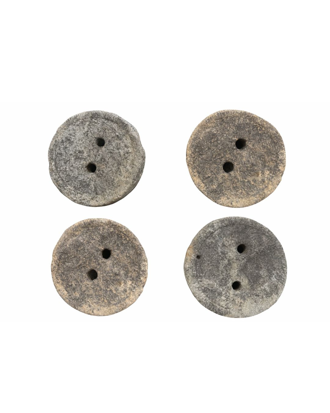 Rustic millstones (diameter +/- 63 cm)