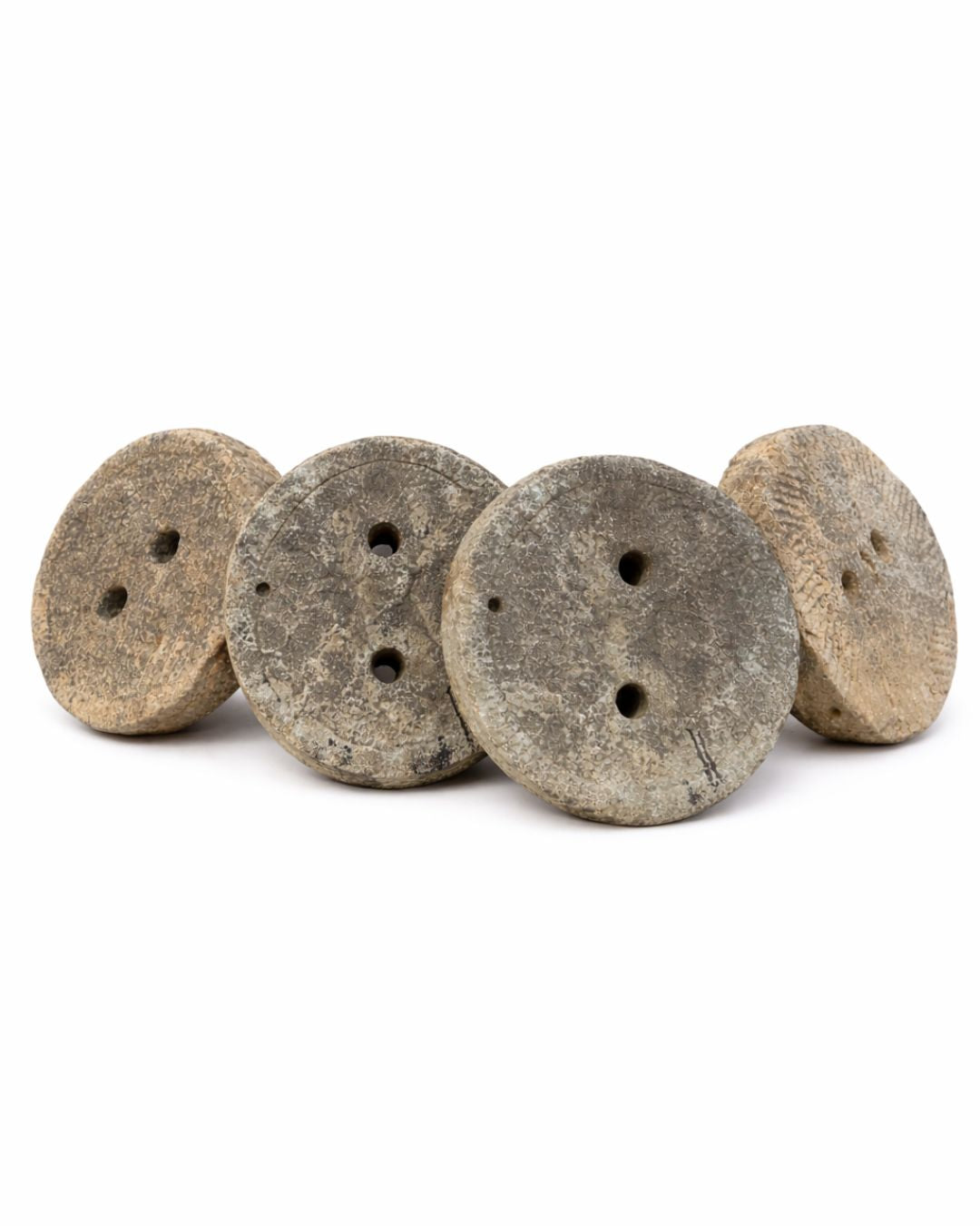 Rustic millstones (diameter +/- 63 cm)