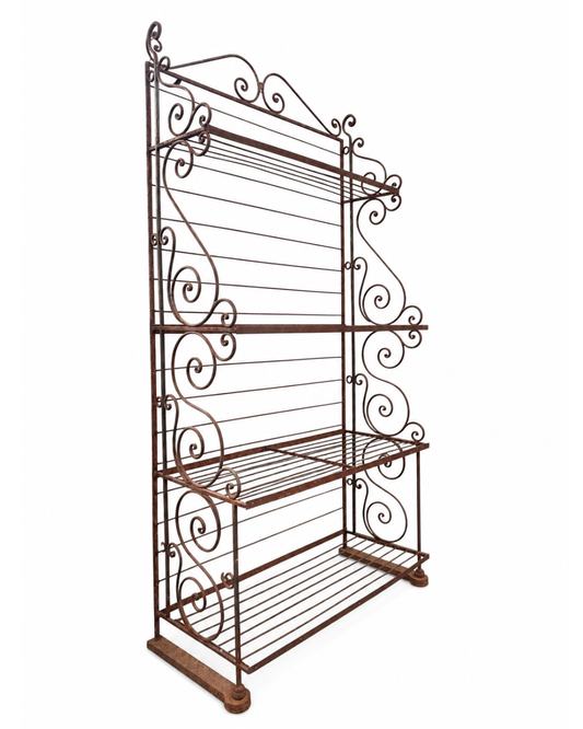 Old French bakers rack