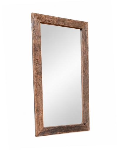 Miroir chêne ancien (84 x 158 cm)