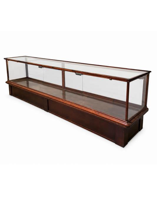 Comptoir en verre (70 x 300 x 92 cm)