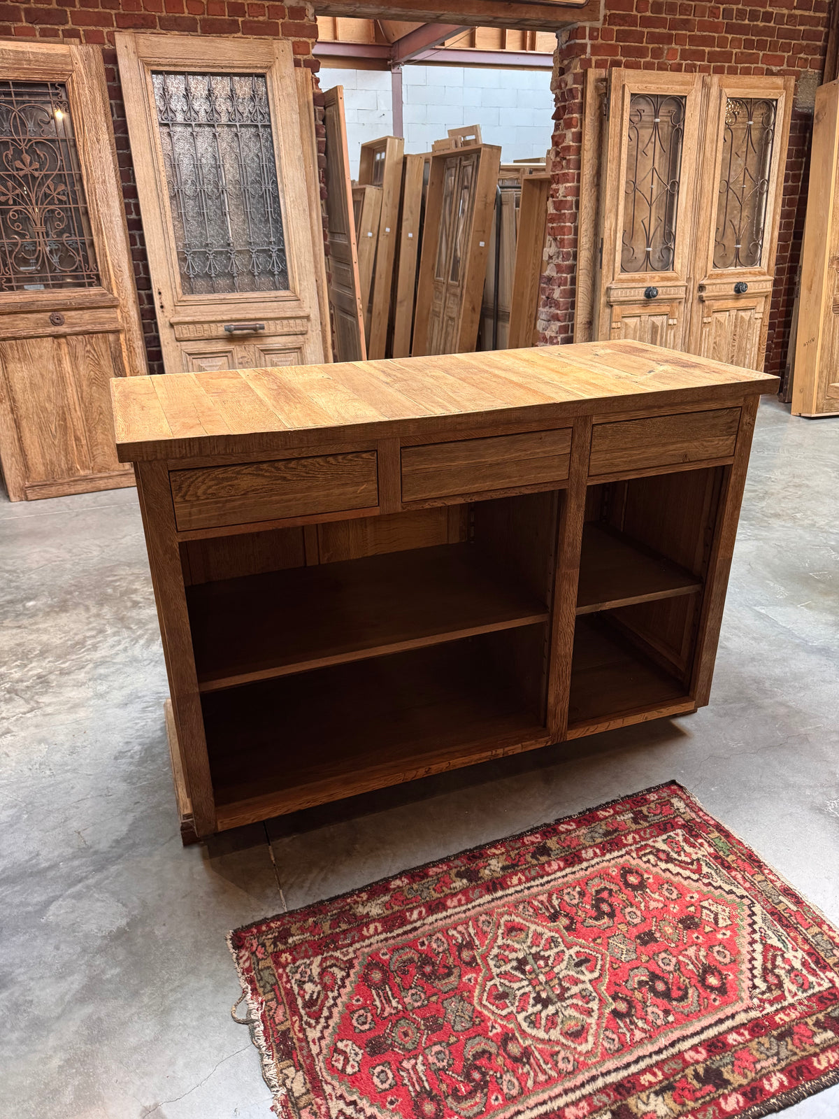 Counter old oak (64 x 152 x 104 cm)