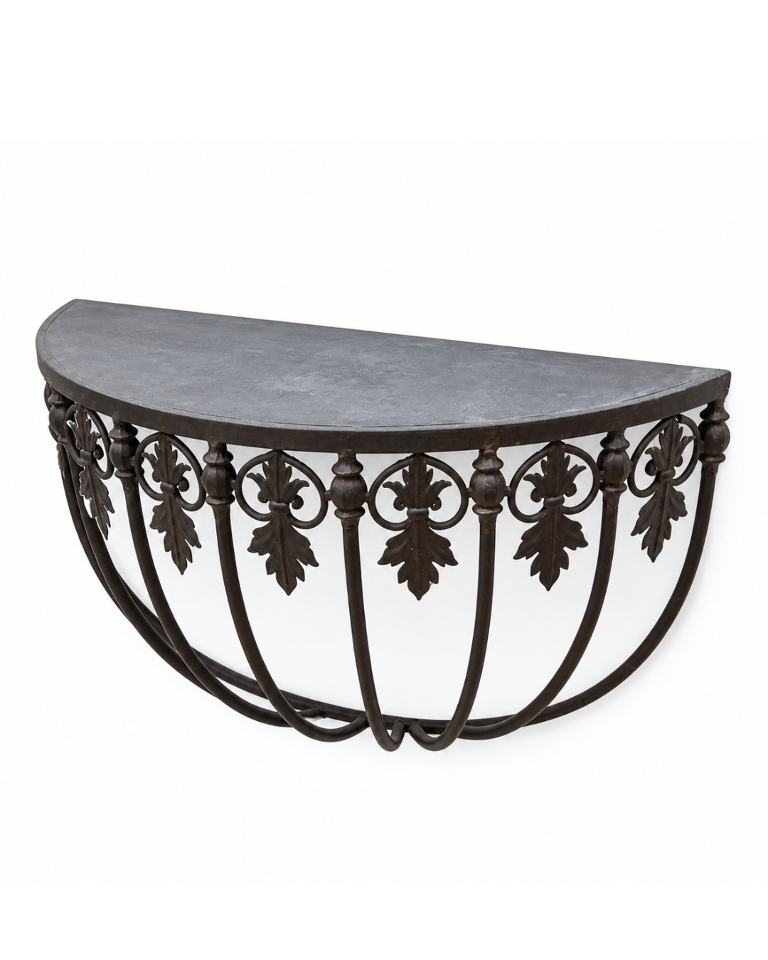 Halfronde wandtafel